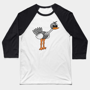 ostrich Baseball T-Shirt